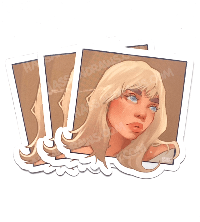Happier Than Ever Vinyl Sticker