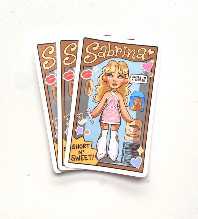 Sabrina Doll Sticker