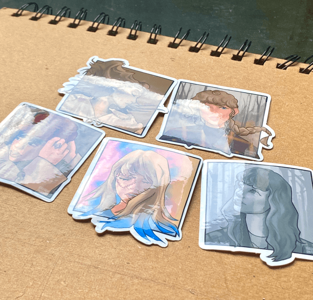 Eras Album Cover Sticker Set 