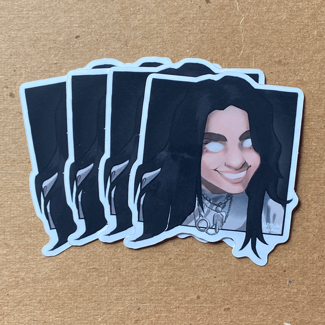 Fall Asleep Sticker