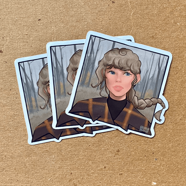 Eras Album Cover Sticker Set 