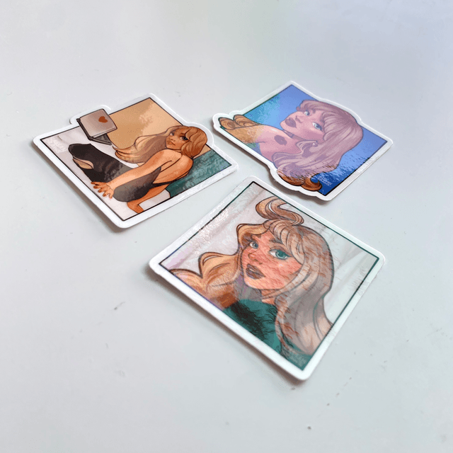 Sabrina Album Sticker Set