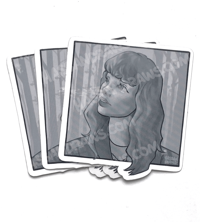 Folk Vinyl Sticker