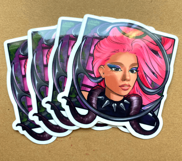 Chrome Vinyl Sticker