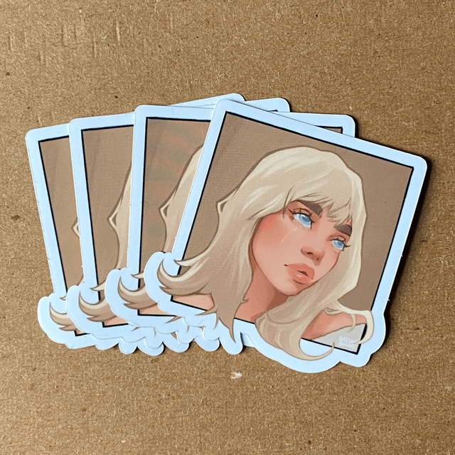 Happier Than Ever Vinyl Sticker