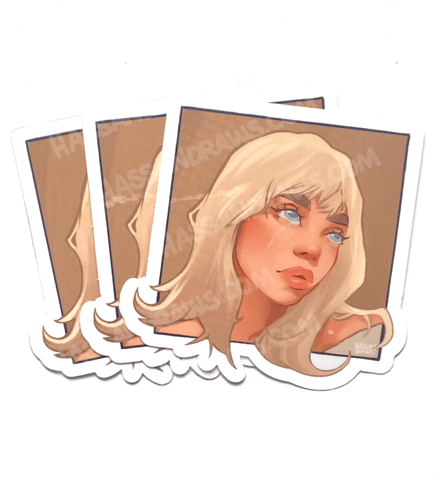 Happier Than Ever Vinyl Sticker