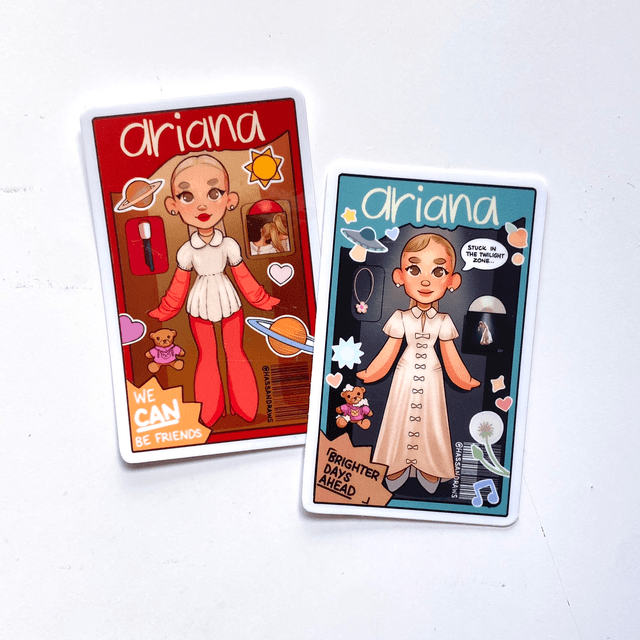 Ari Doll Sticker Set 