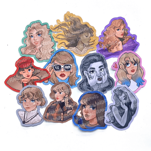 Eras Sticker Set