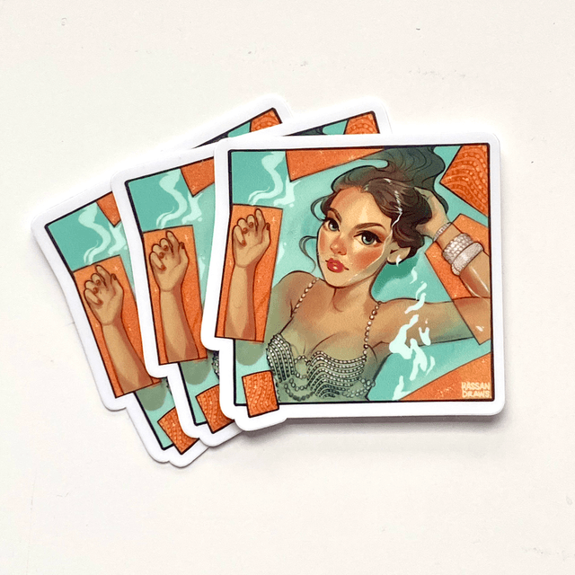 TS Showgirl Sticker