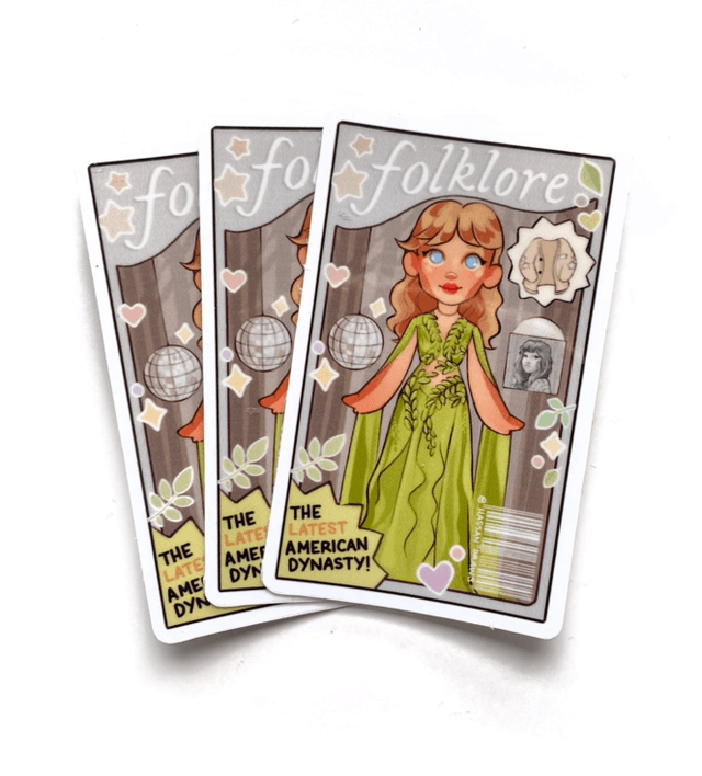 Folk Eras Doll Sticker