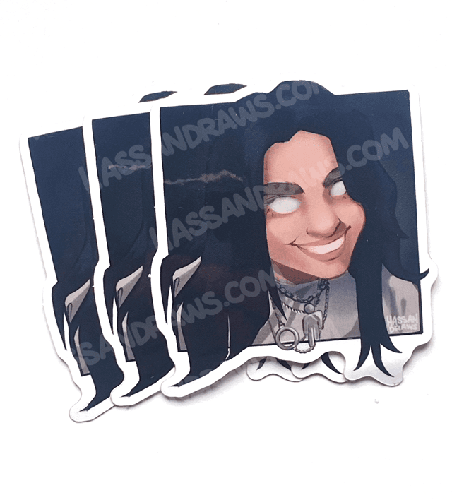 Fall Asleep Sticker