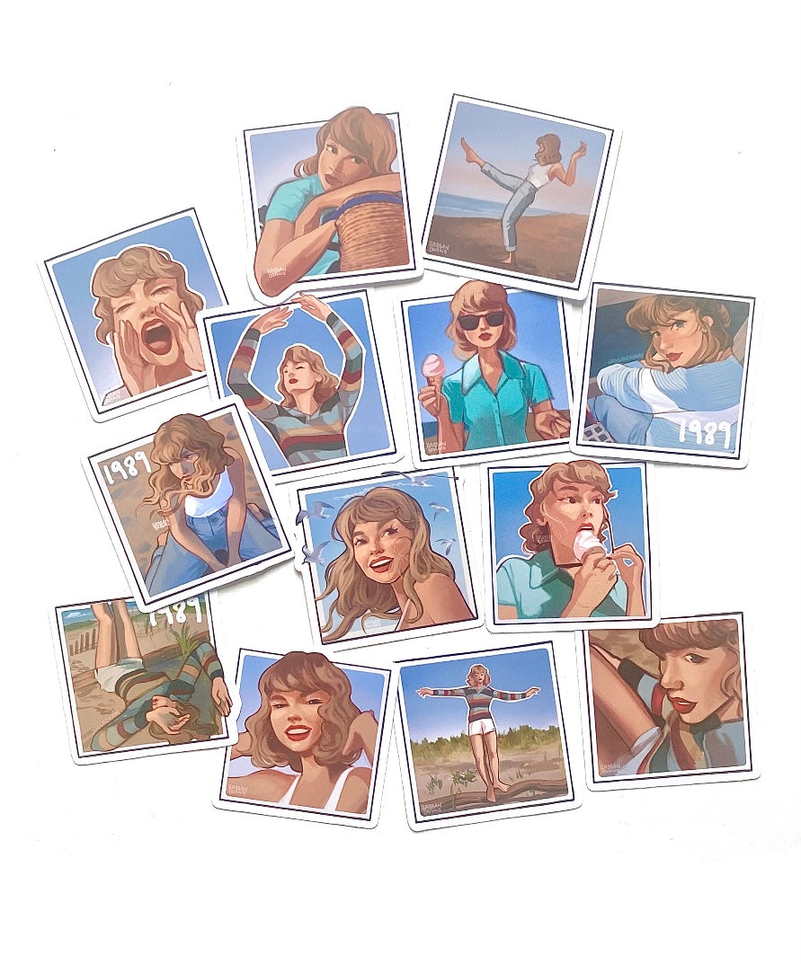 '89 Album Sticker Set